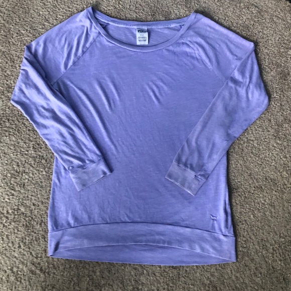 🌺Pink long sleeve tee🌺 - Picture 2 of 4